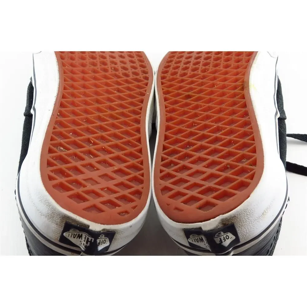 VANS Fashion Sneakers Black Fabric‎ Men Shoes Size 10 Medium